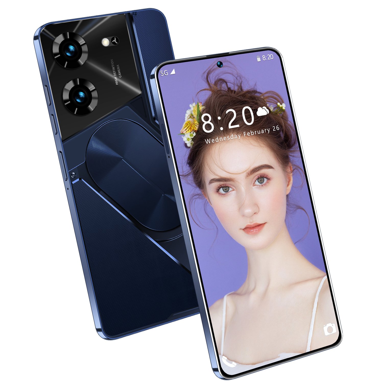 Hot Selling 2024 Pova 5 Pro - 6.53 Inch Big Screen Gaming Phone 3Gb+32Gb Dual Sim Face Recognition Smart Phones